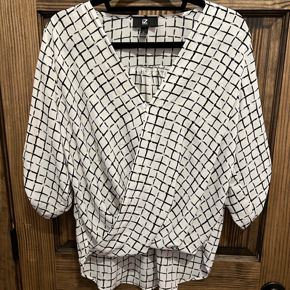 Plaid Blouse
